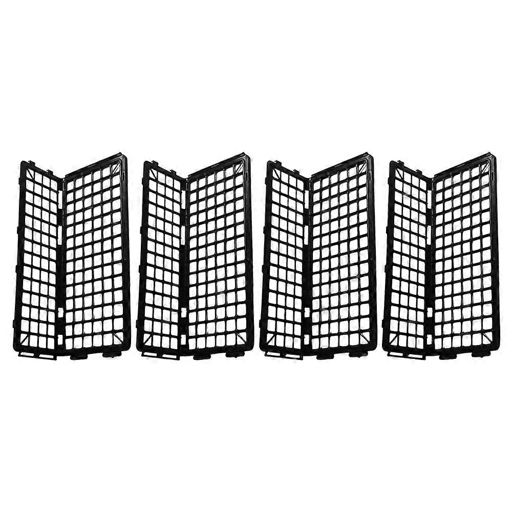 Plastic Fruit and Vegetable Shelf Guardrail for Efficient Sorting 4Pcs Fresh Food