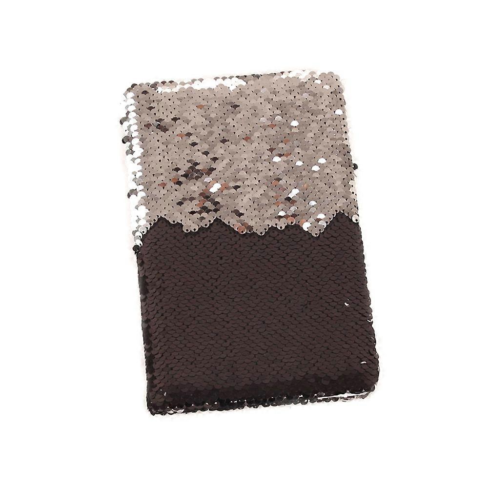 Journal Diary Sequin Notebook for Writing on A5 Notebook with Sequin Cover