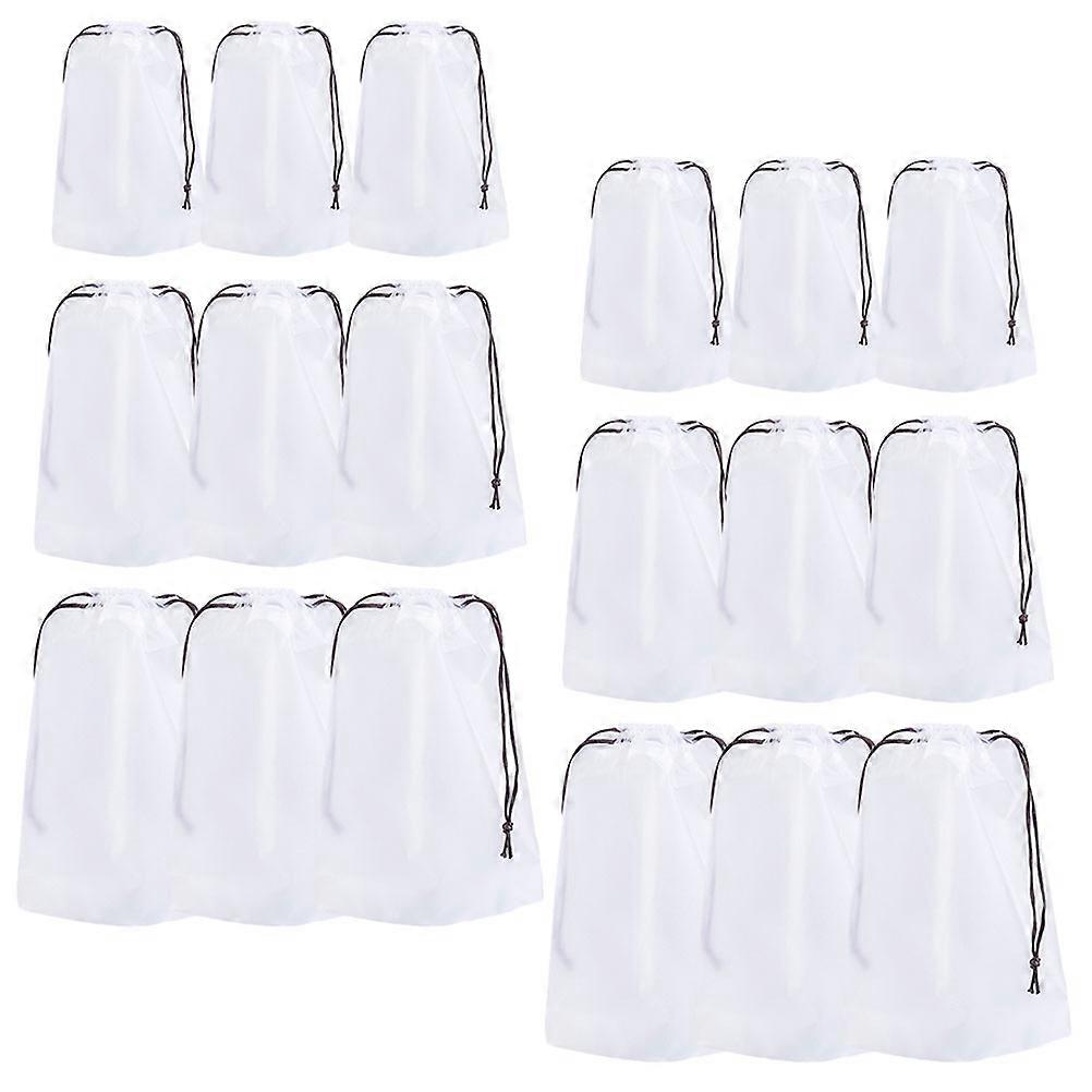 Underwear Drawstring Bags for Storage Waterproof Pe Material 90Pcs Pack