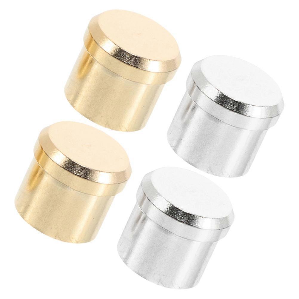 Copper Socket Protectors Protective Dust Caps for Audio Equipment 12Pcs