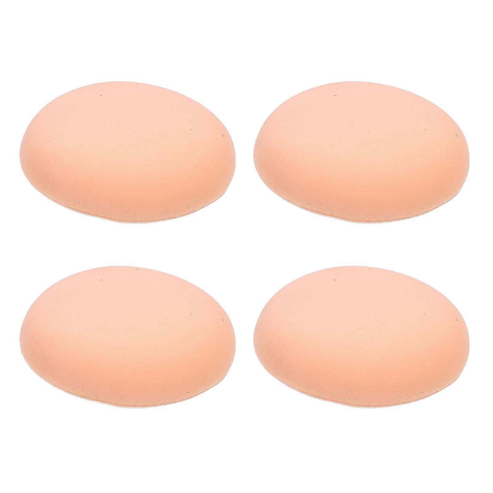 4Pcs Soft Powder Puff Makeup Applicator Set for Face and Body Wet Dry Use Smooth Even Finish