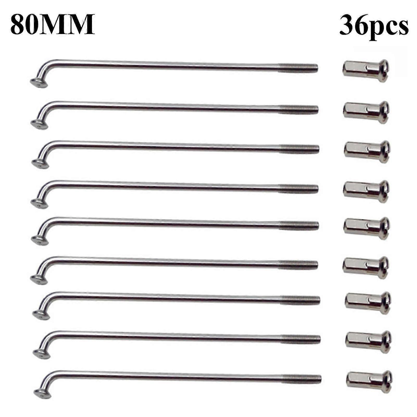 36pcs Bicycle Spokes Long Lasting Muti-function Lightweight Mountain Bicycle Spokes For Bicycle-JJ