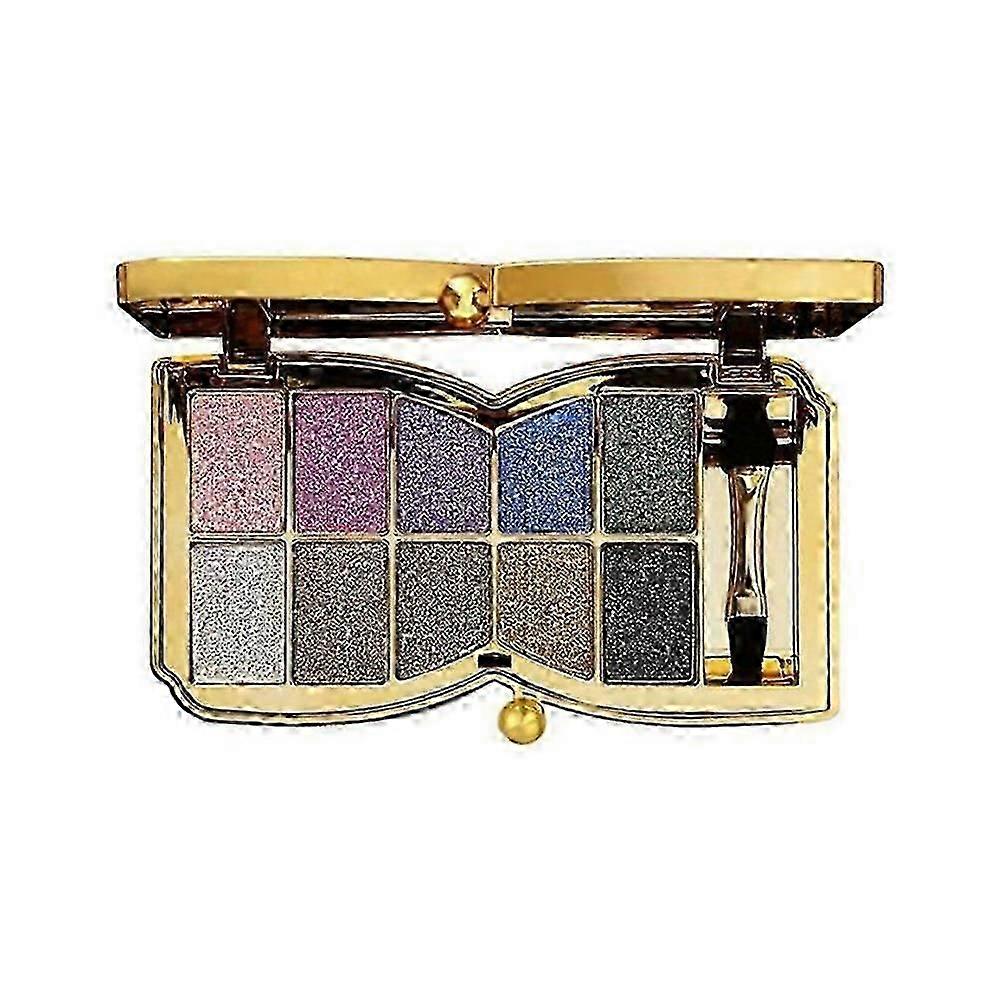 10 Colours Glitter Shimmer Eyeshadow Palette Eye Shadow Diamond Makeup Kit