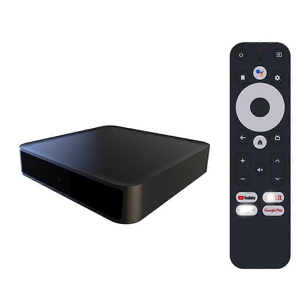 GD2 Android 12.0 TV Box, 32GB, Quad Core Amlogic S905Y4B, WiFi 2.4G/5.8GHz, BT5.0, 4K, Voice Control, Smart Home Player