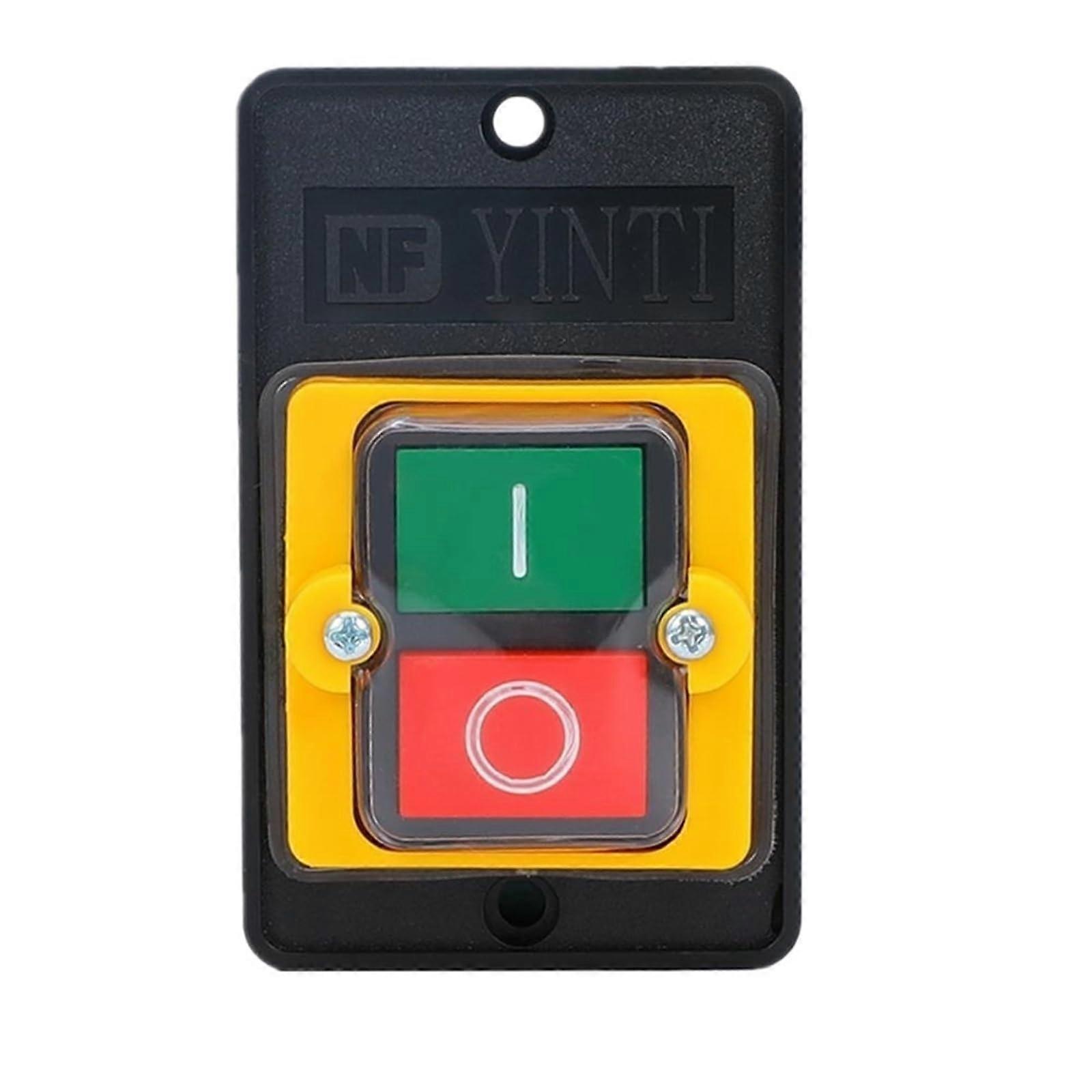 Machine Drill Motor Waterproof Accessories Switch Industrial Push Button Compatible with KAO5M KAO10KH ON/OFF Control