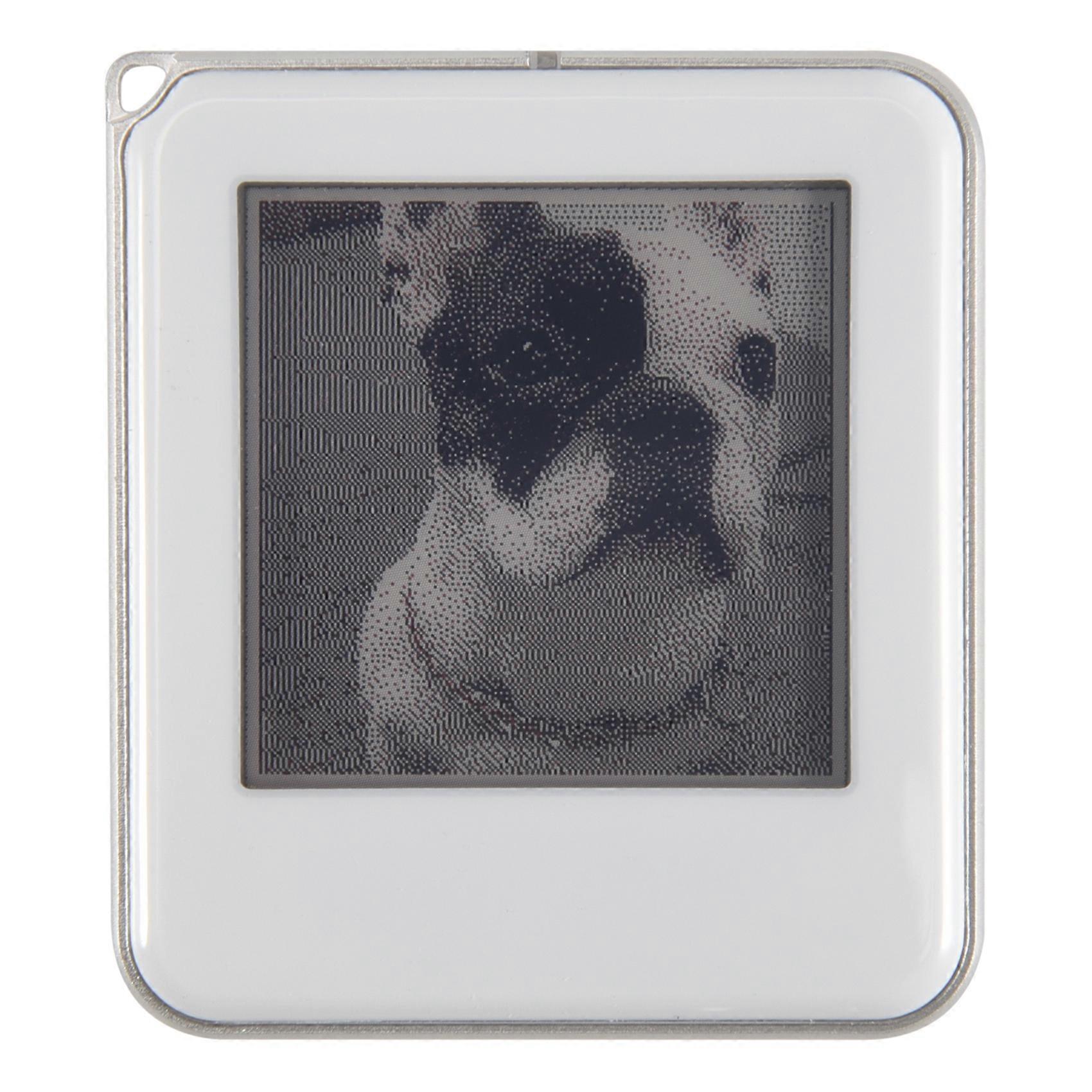 NFC Function Keyring 1.54-Inch Three Color Display Screen Image Wireless Transmission Keychain Ink Screen