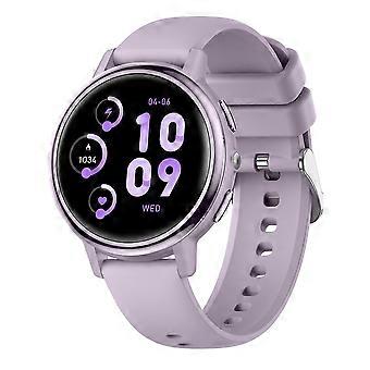 Montre connectée AK88 étanche IP68 avec moniteur de fréquence cardiaque, tracker d'activité et bracelet en silicone.