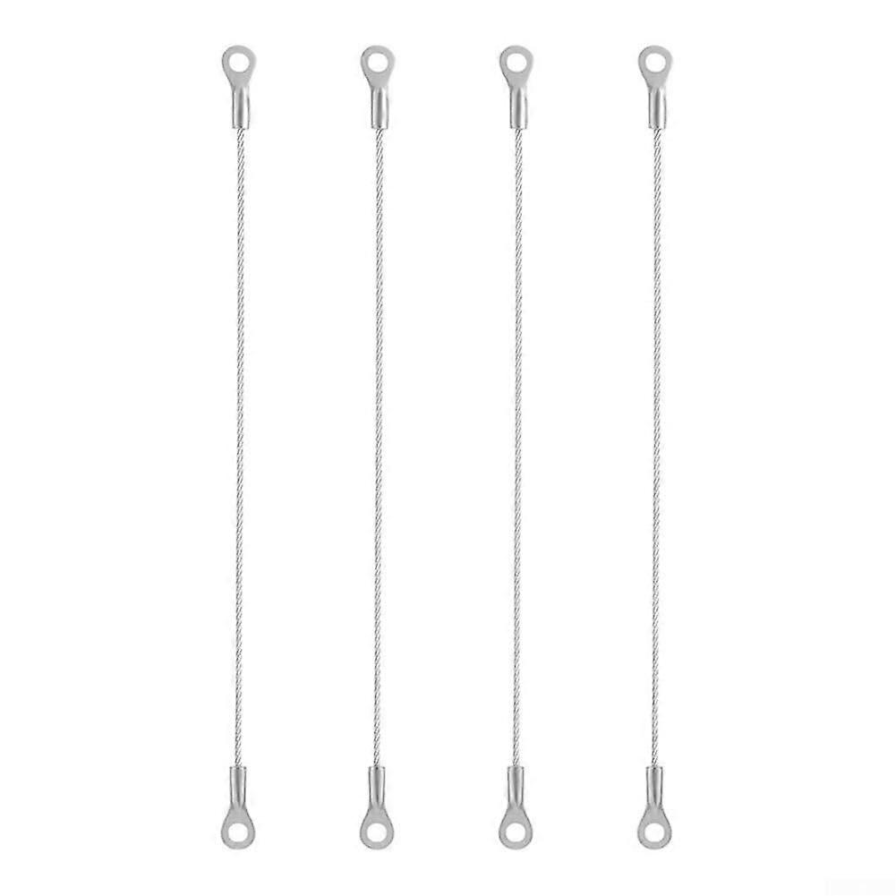 Door Restrictor 4 Pack Stainless Steel Braided Cable for Controlled Opening Angle and Secure Fit