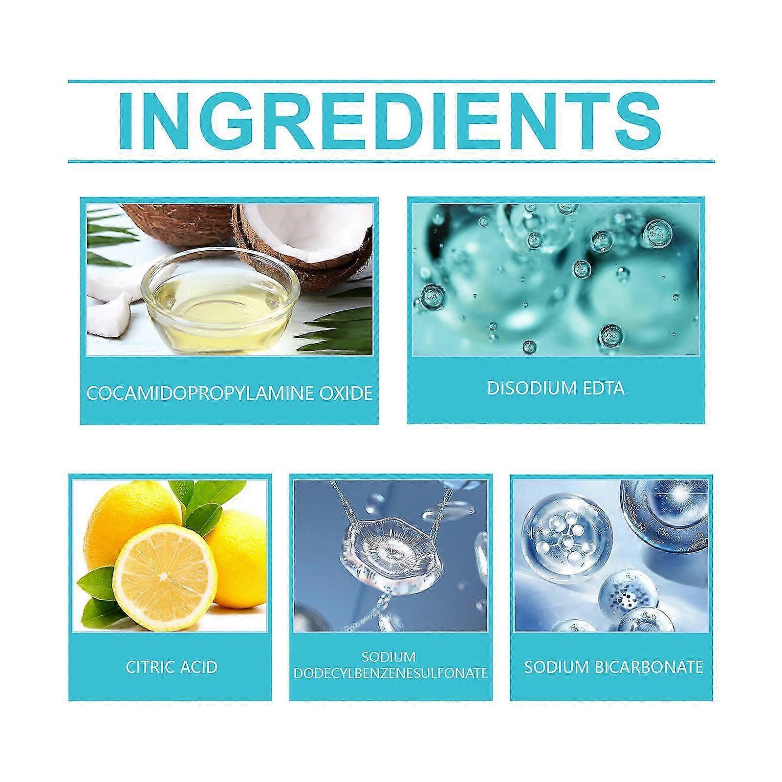 Deep Cleaning Washing Machine Tablets - Odor Removal & Descaling, 12 Pack