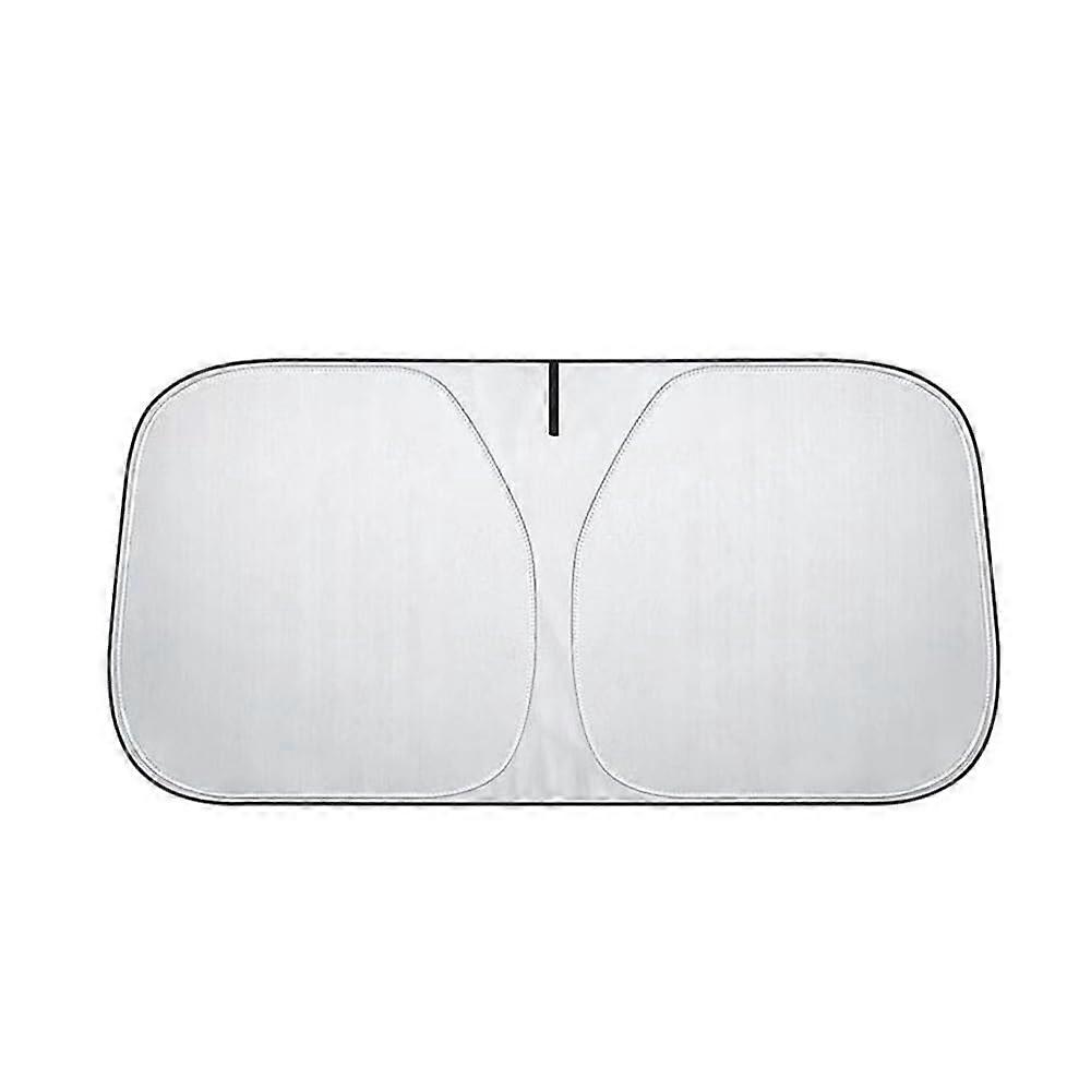 Windshield Sunshade for Tesla Model 3 and Y Keeps Interior Cool UV Protection Foldable for Easy Storage