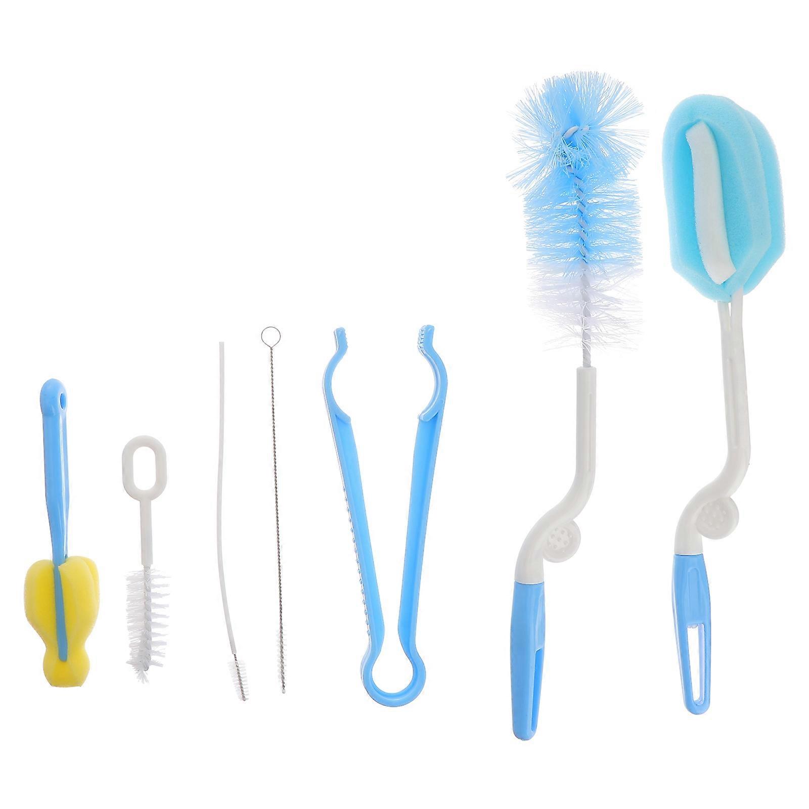 Straw Cleaning Tools Set for Baby Bottle Nylon Brushes 1Set