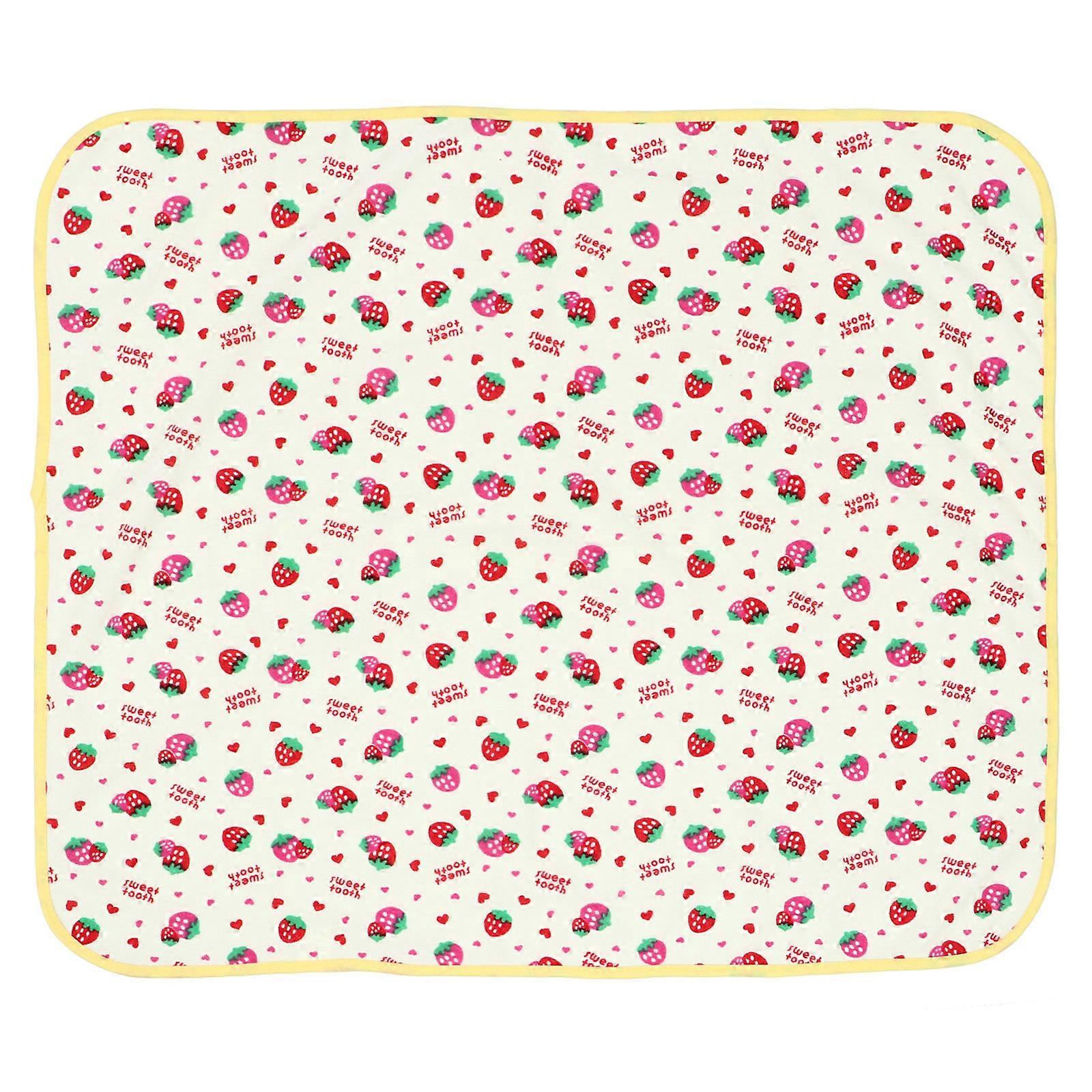 Baby Urinal Pad Function 2Pcs Cotton Infant Piss Mat Washable Bed Pad