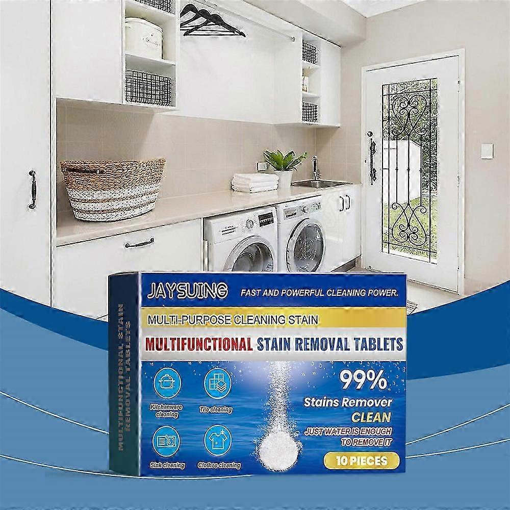 Multi-function Bio-enzyme Tablets for Cleaning Clothes &Shoes stains oil