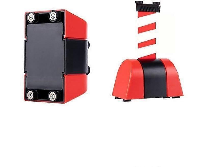 Wall Mounted Retractable Belt Barrier with ABS Housing, 3m Slow Retraction for Crowd Control