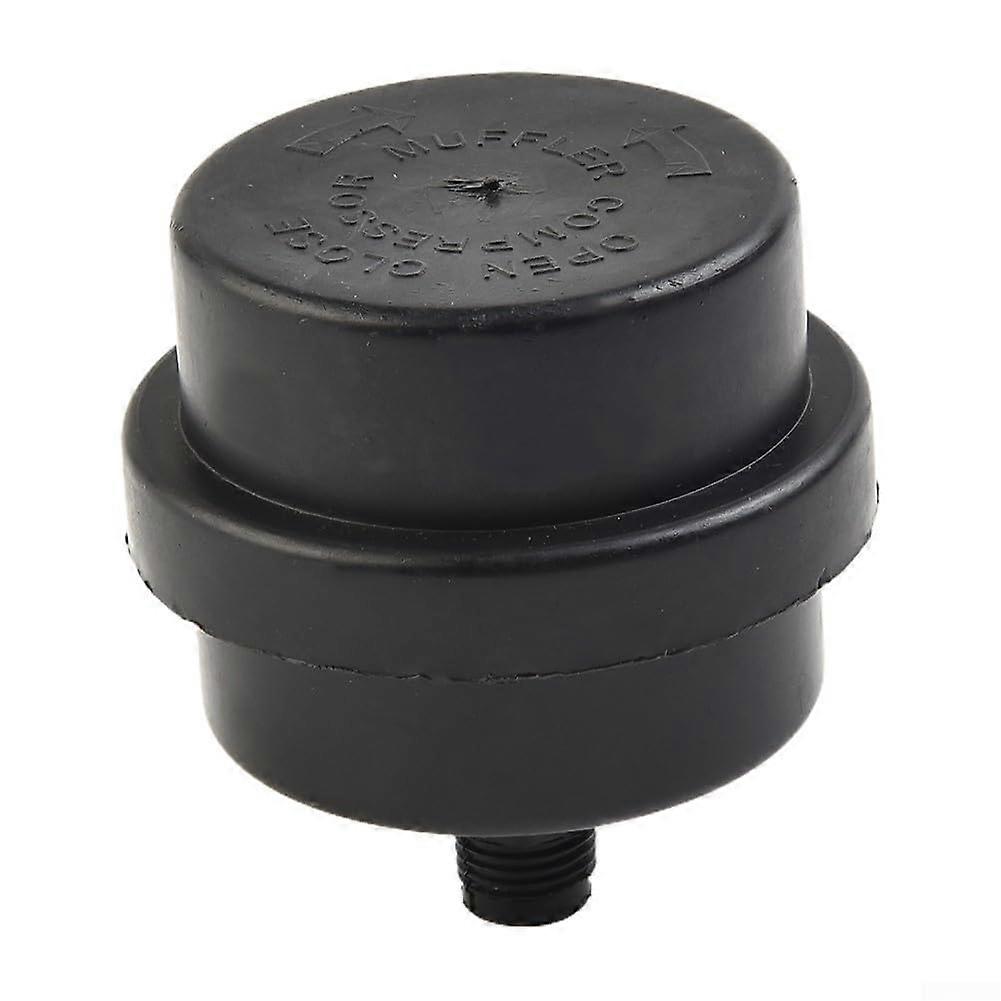 12.5mm Thread Air Compressor Intake Filter Muffler Noise Reduction for Ingersoll Rand Pump Black Durable