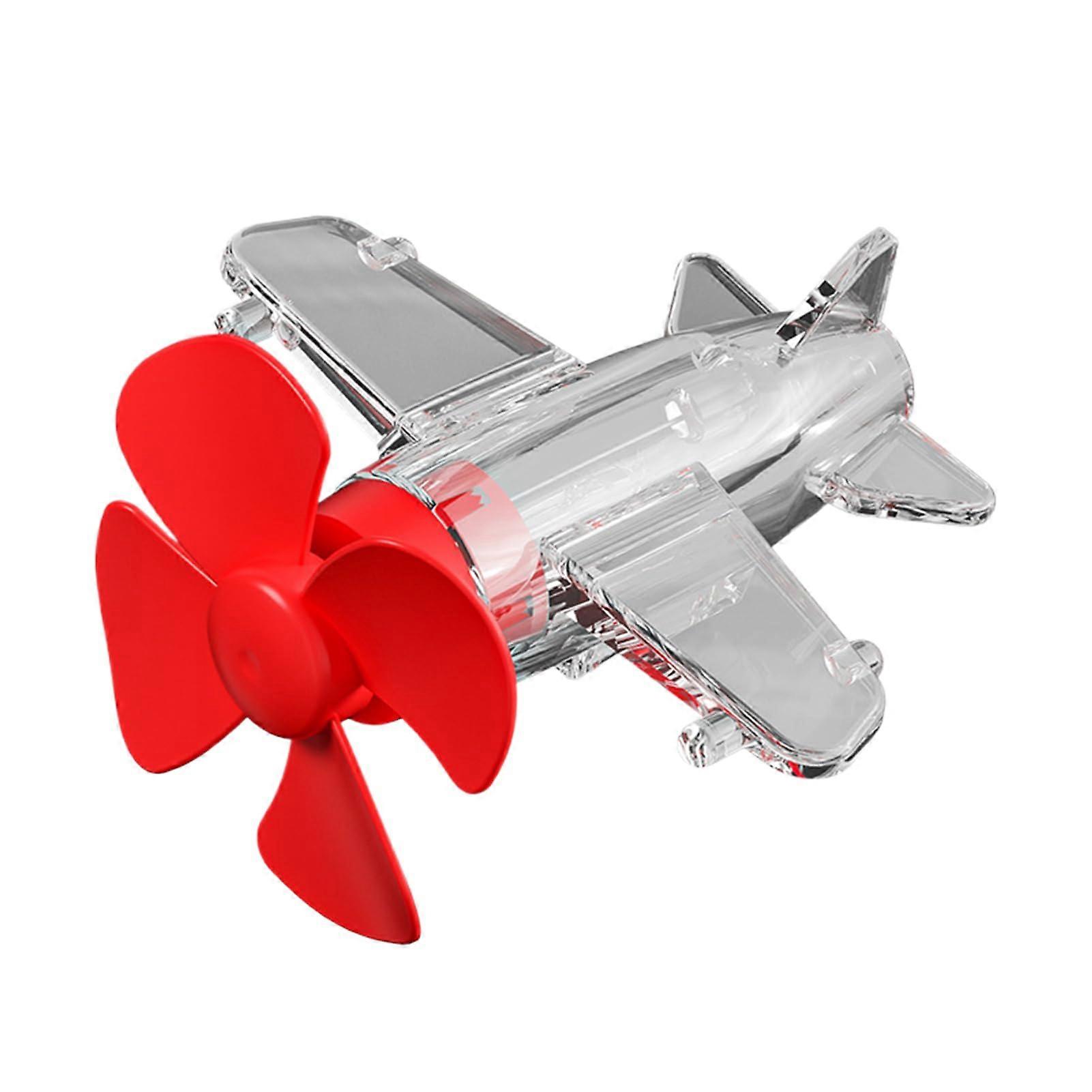 Wind Powered LED Bicycle Propeller Light for Handlebar and Rearview Mirror Decoration