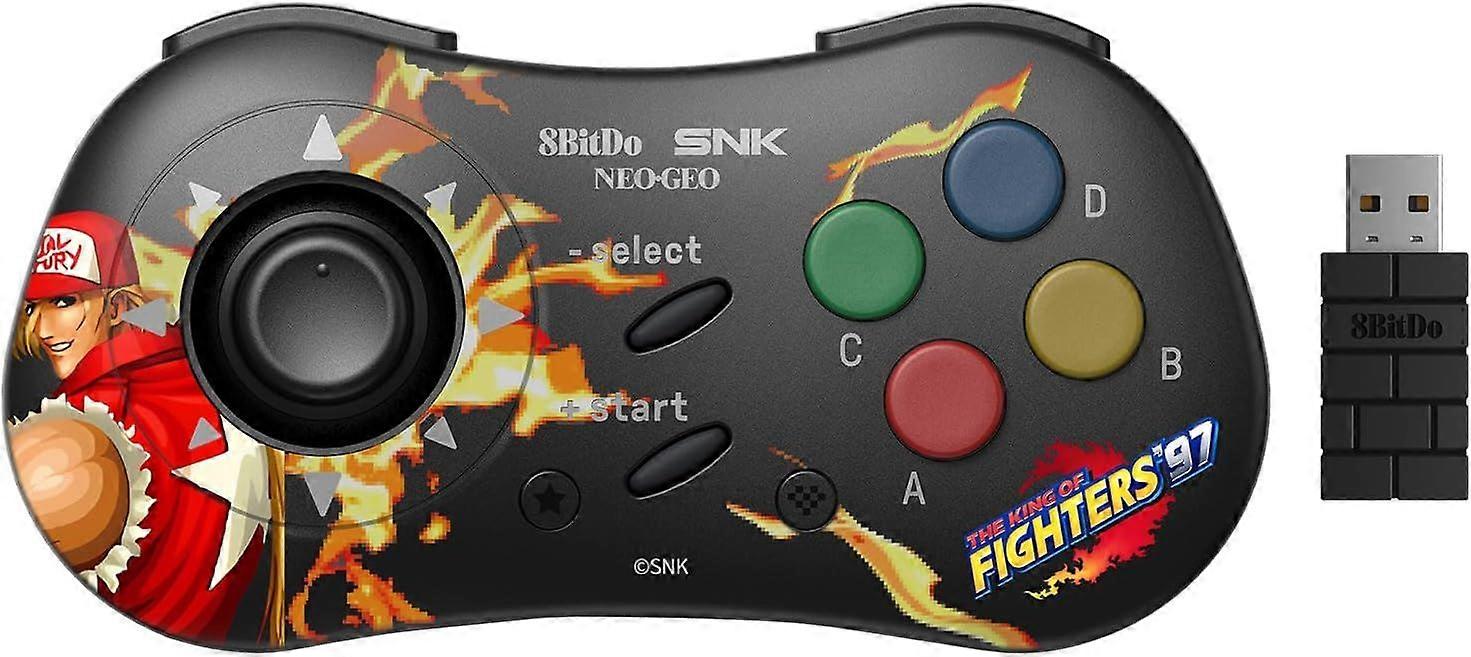 8BitDo X SNK NeoGeo Wireless Controller For PC Android& NEOGEO Mini Terry Bogard