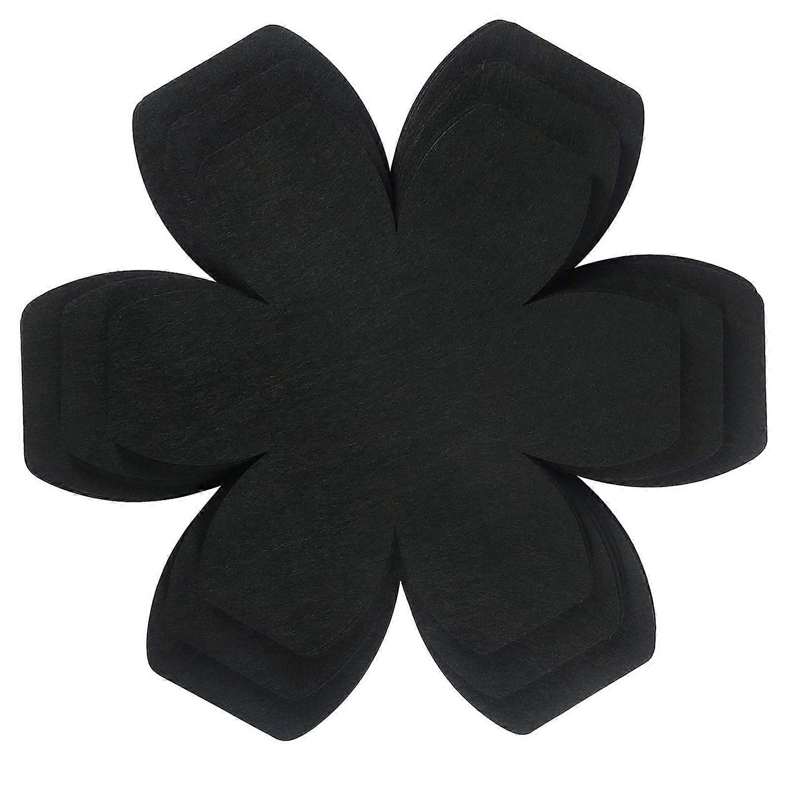 Pot and Pan Protectors 12 Pack ScratchResistant NonSlip Cookware Separator Pads 3 Sizes Black