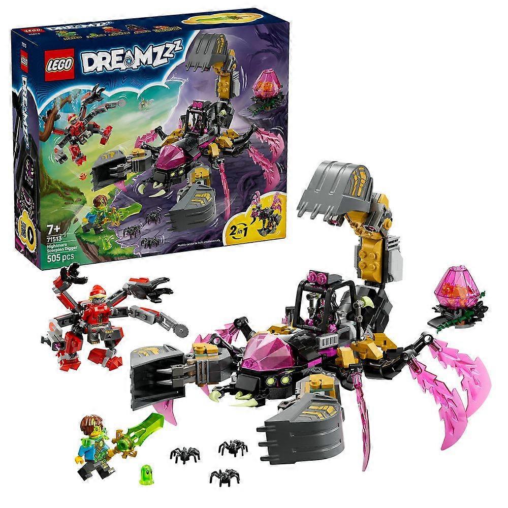 LEGO DREAMZzz 2in1 Nightmare Scorpion Digger 71513