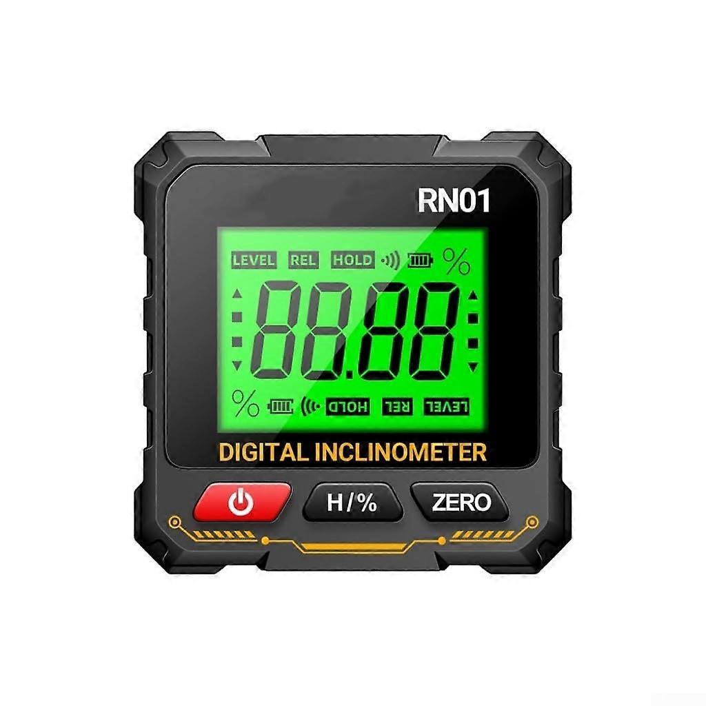 Digital Angle Gauge with Magnetic Base and LCD Display, Automatic Power Off Inclinometer for DIY and Construction
