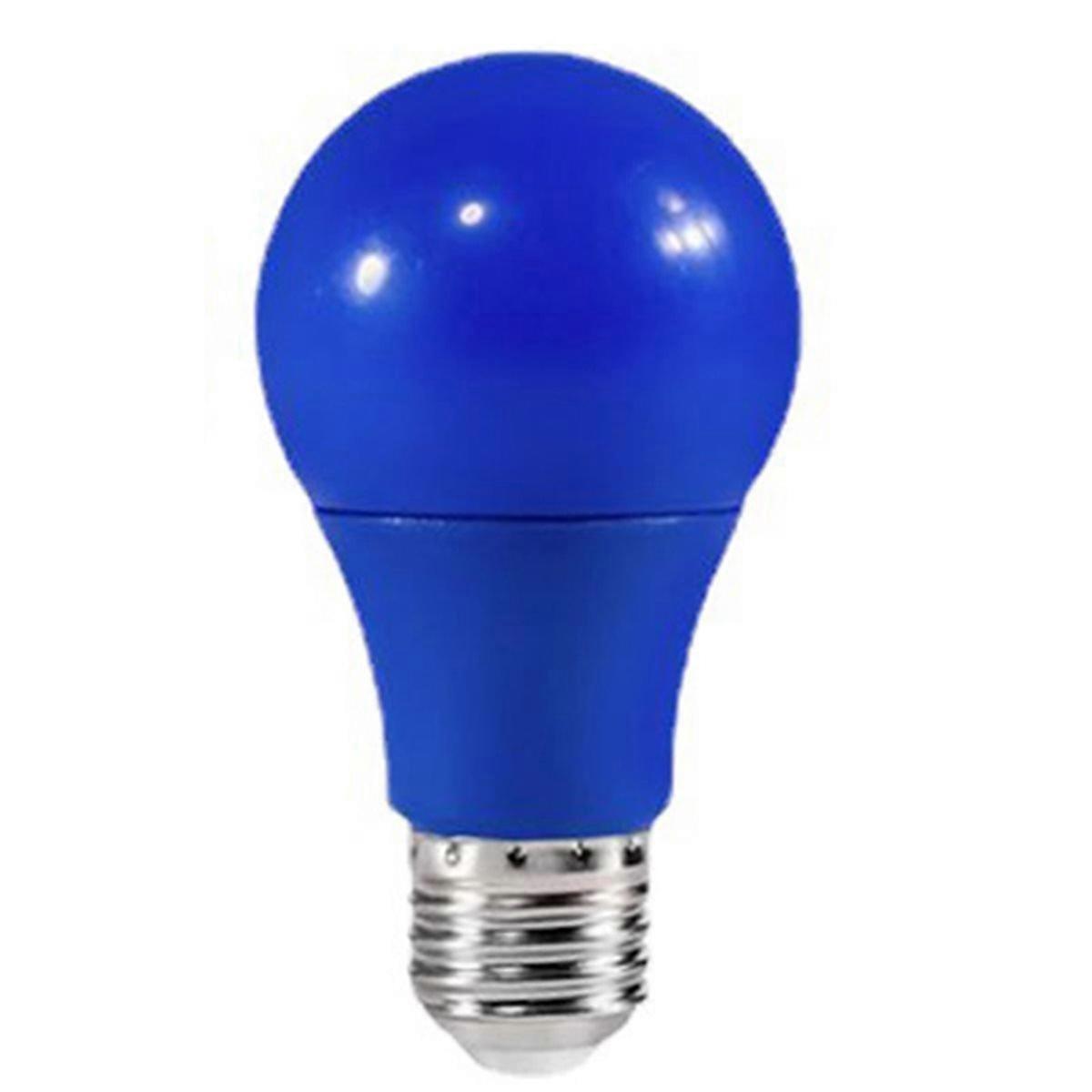 Ampoule LED multicolore E27 7W pour KTV, bleue