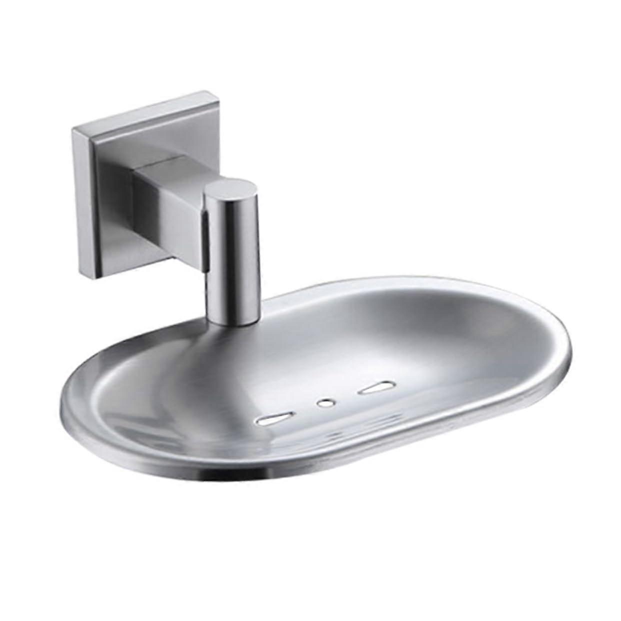 Stainless Steel Soap Holder Wall Mounted 304 Rustproof Quick Drainage for Bathroom and Kitchen