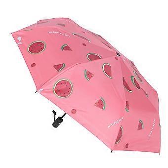 Round Canopy Automatic Rain Umbrella Designed For Parasol Use With Water Resistance Feature 1Pcs