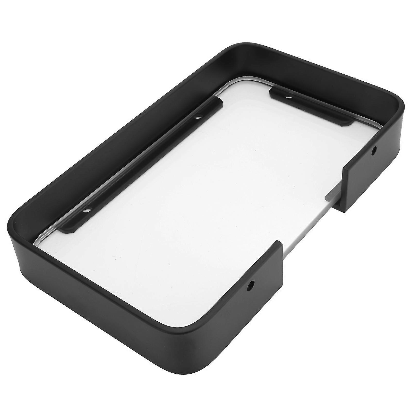 Bathroom Glass Shelf Floating Bracket for Wall Mounted Storage 2Pcs Organizer