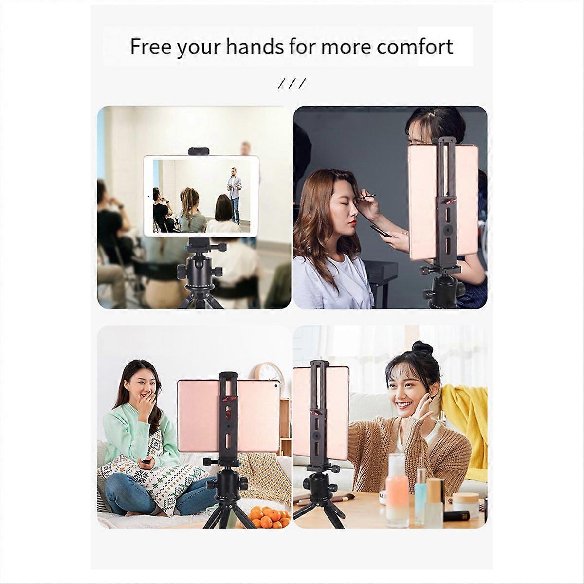 Tripod Mount with Cold Shoe Adapter 360 Degree Adjustable Stand