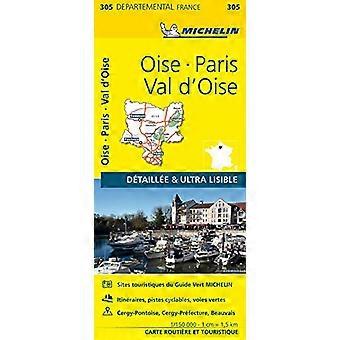 Oise, Paris, Val-d'Oise - Michelin lokalkart 305: Kart