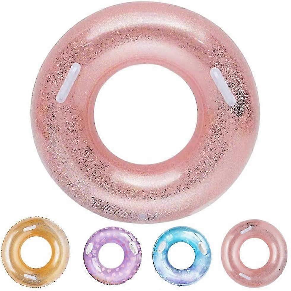 Inflatable Swimming Ring, Pool Party Toy, Round Diameter 120Cm