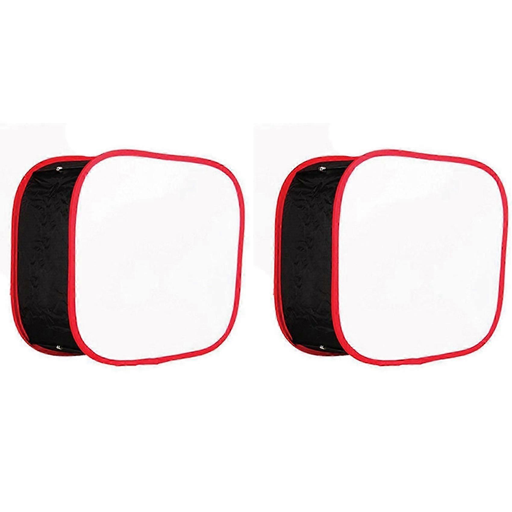 2X Portable Collapsible Softbox LED Light Panel Diffuse Light Room Lighting Modifier for LED Light