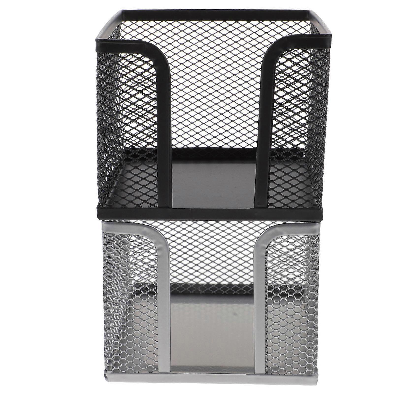 Desktop Note Paper Holders for Office Notepad Containers 2Pcs