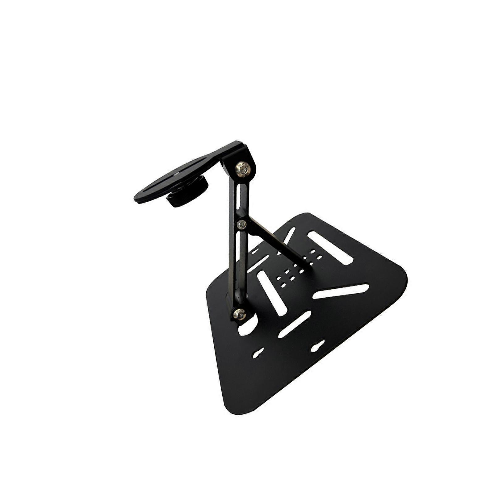 Heavy Duty Foldable Projector Stand 3 In 1 Easy Installation Foldable Desktop Mount For Wall Home Conference Room  Black