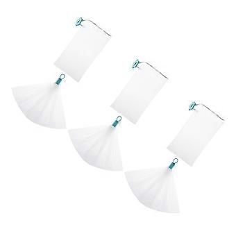 Soap Enhancing Net Bags for Lathering Soap 6Pcs White Mesh Pouch Holders