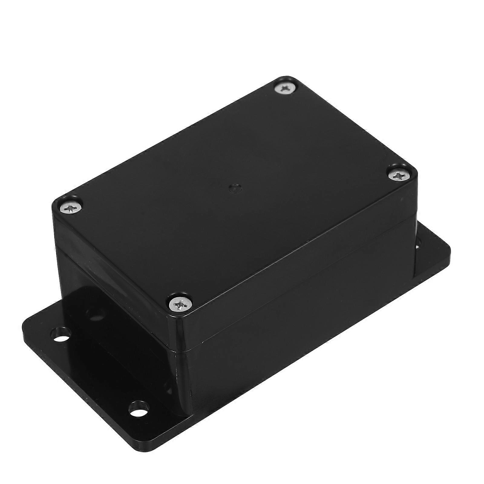 Black Waterproof Junction Box for Electrical Outlets Plastic Small Box