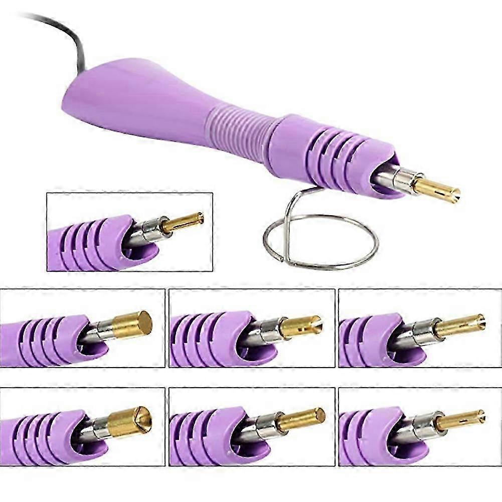 Rhinestone Hotfix Applicator Tool compatible with DIY Garment Iron On Projects