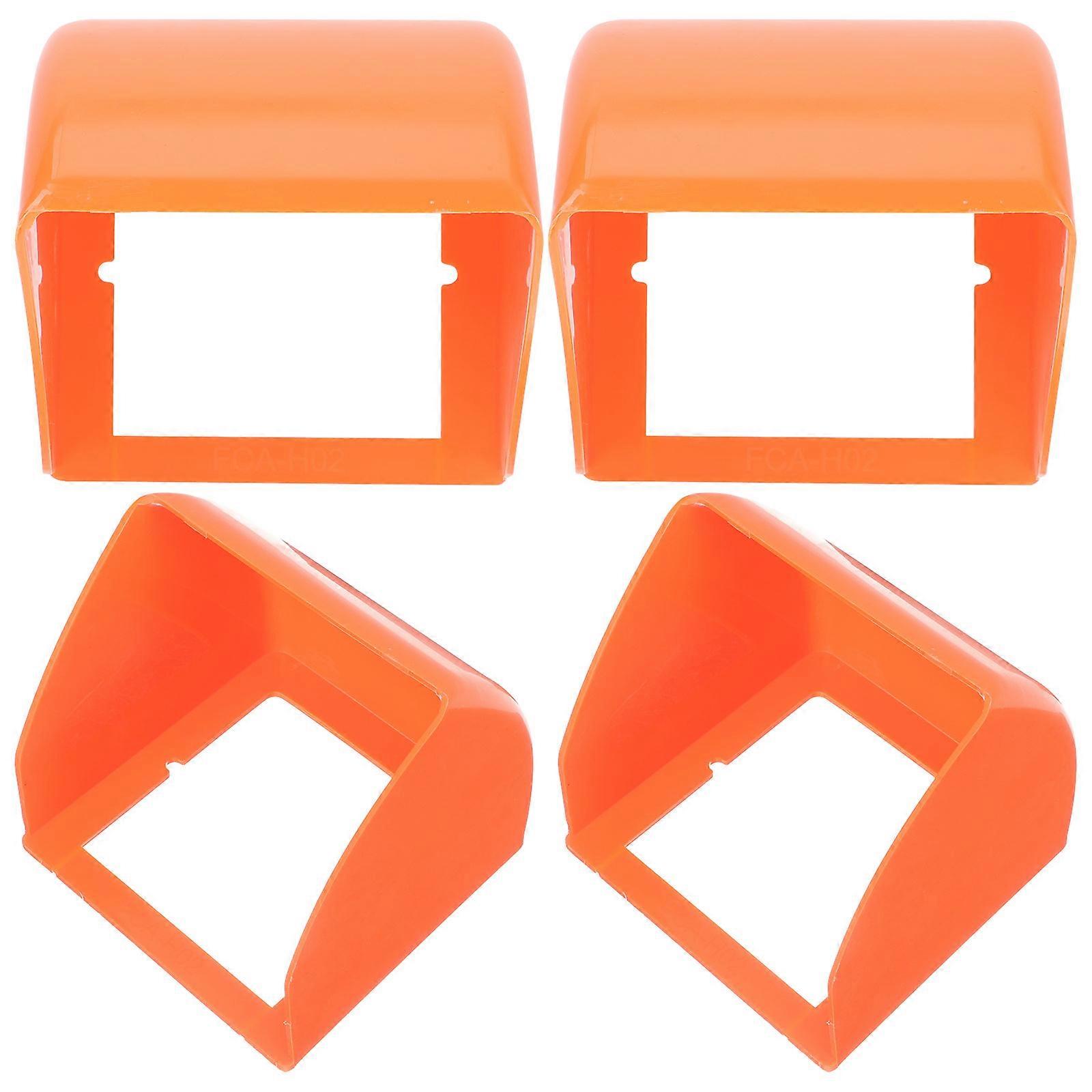 Protective Cover For Socket 86 Type Waterproof Bathroom Use Plastic Material 4Set