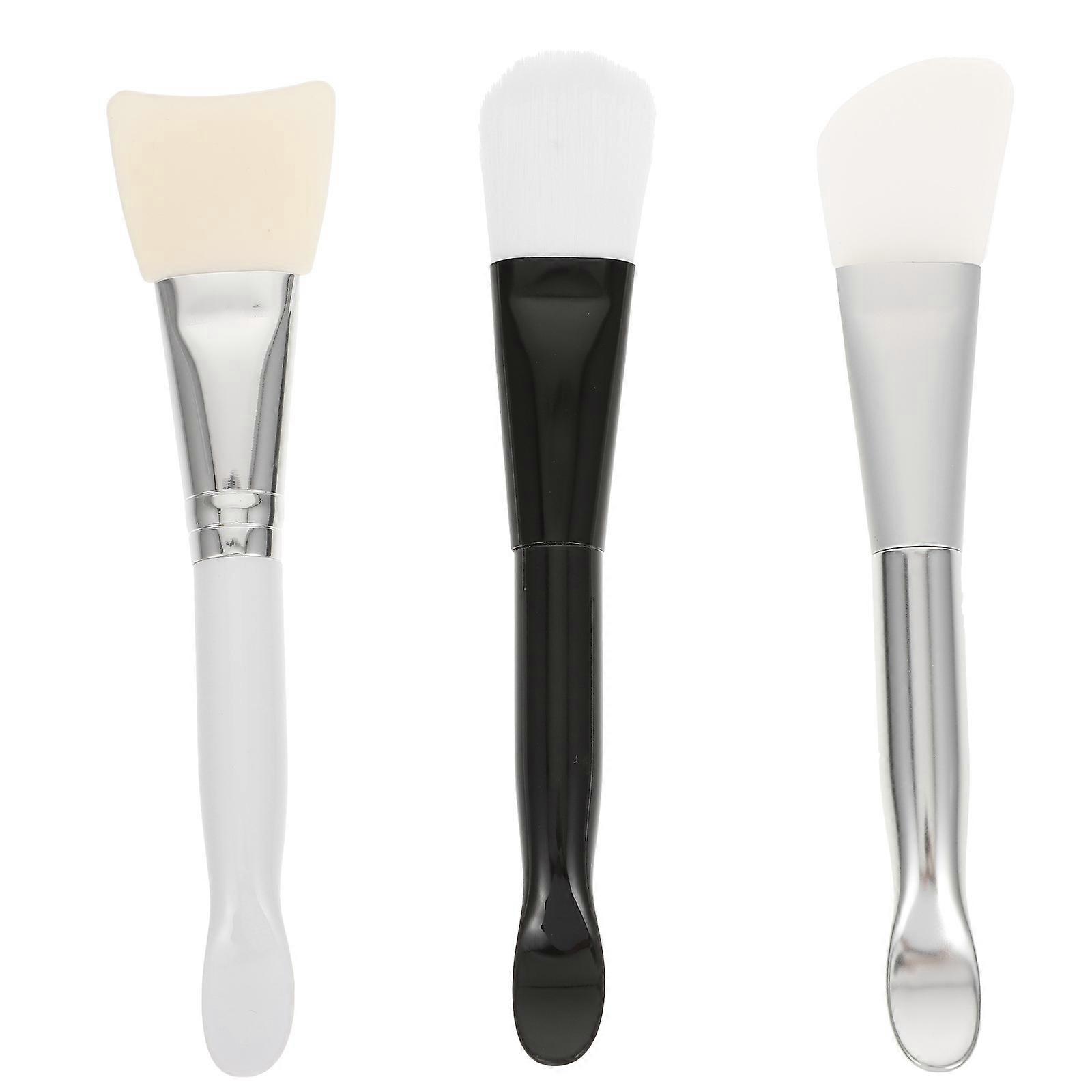 Facial Mask Brush Set for Precise Application with 3Pcs Mud Mask Applicators