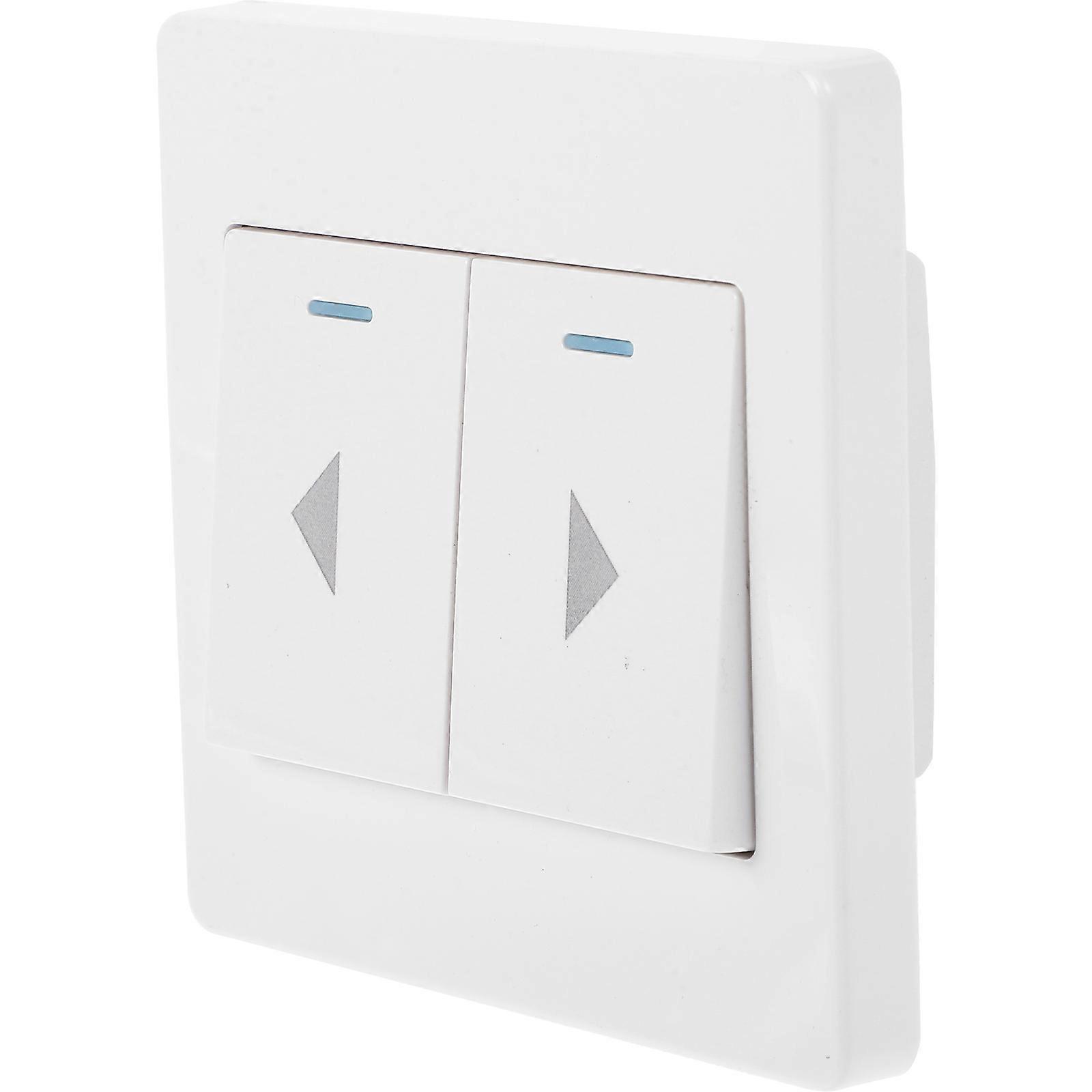 Commercial Garage Door Curtain Push Button 2-Button Panel for Use