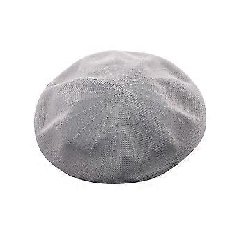 Sunshade Hat Beret Hat for Adults Spring Summer Sun Protection Grey 27.00x27.00x0.50cm Stylish 1Set