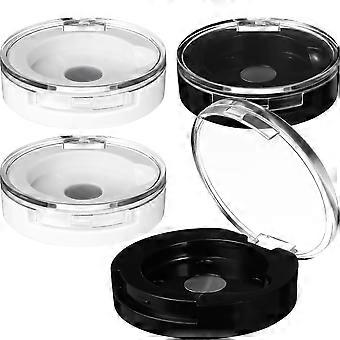 4 Pcs Single Color Eyeshadow Boxes Vides Eyeshadow Boxes Eyeshadow Subpackaging Containers