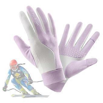 Halloween Winter Gloves Thermal Thick Snow Gloves Thermal Ski Gloves Touchscreen Winter Gloves Touchscreen Anti Slip Finger Open Gloves