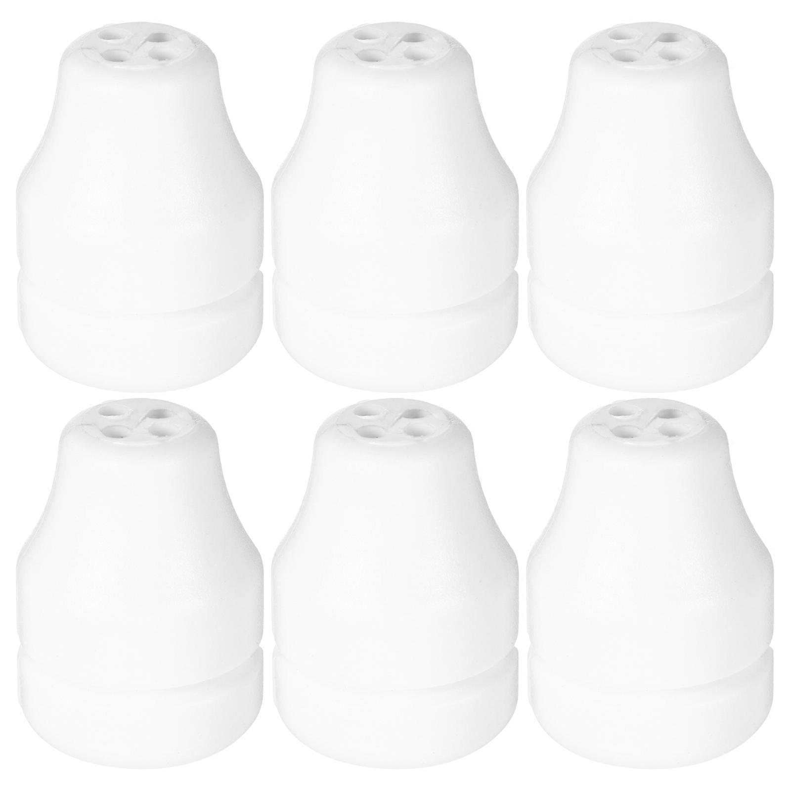 12pcs Plastic Cord Pull Parts Set Four-Hole Tassels Knobs Window Blind Accessories Decorative Blind Cord Pull Ends