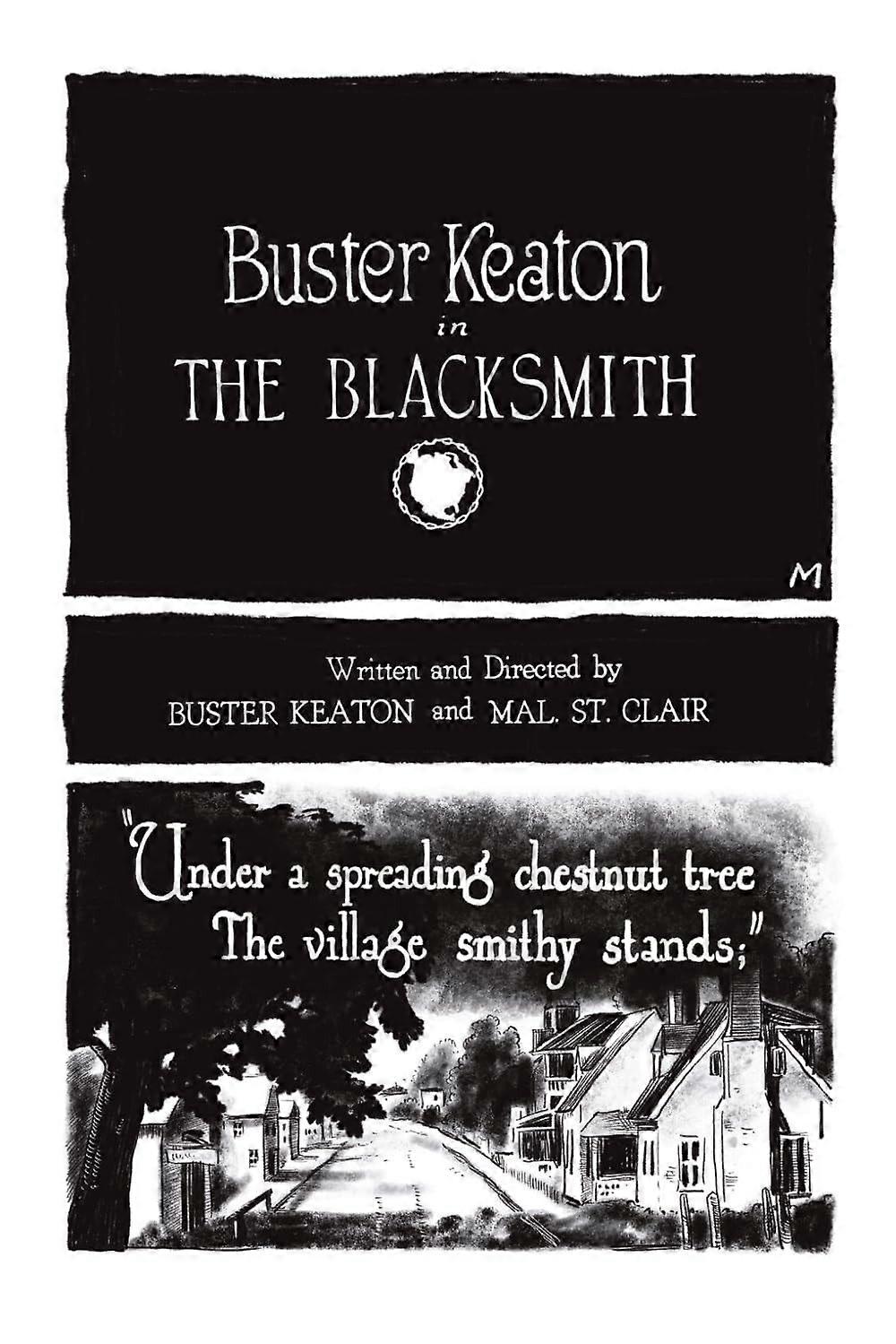 Buster keaton's the blacksmith