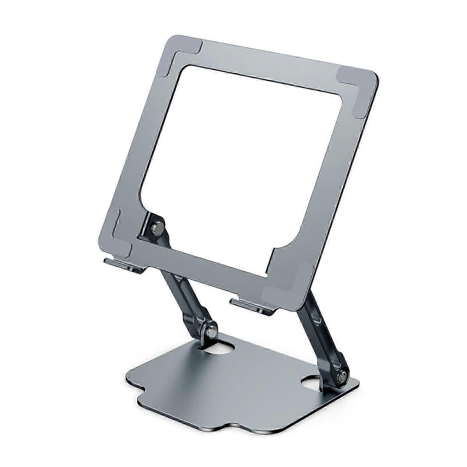 Height Adjustable Laptop Stand Ergonomic Aluminum Riser Platform for Notebook