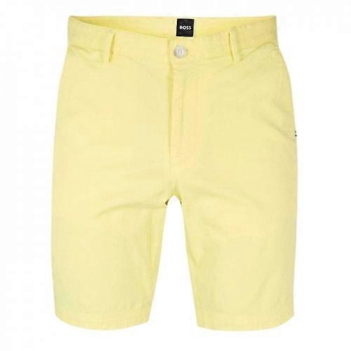 Boss Mens Slice Cotton Solid Shorts