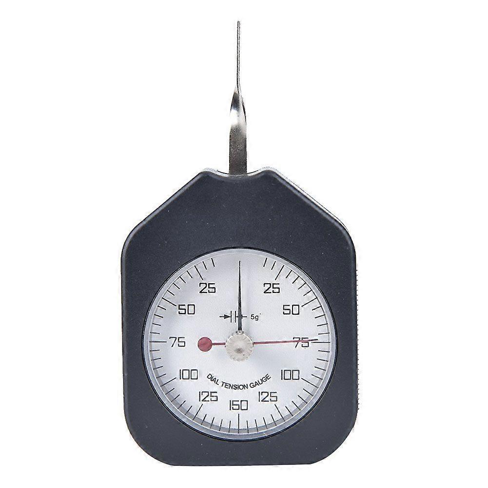 Plastic Pointer Type Double Needles Tension Meter Analog Dial Gauge Measuring Tool(SZG-150-2)_
