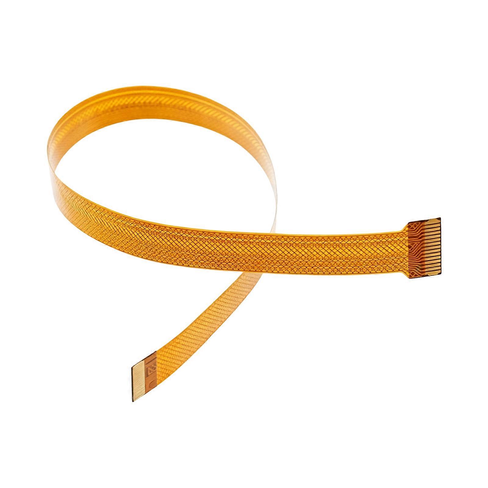Reliability Camera Cable High Performances Flat Cable Secure Connection and Enhances Durability Camera Extension Cord Multicolor