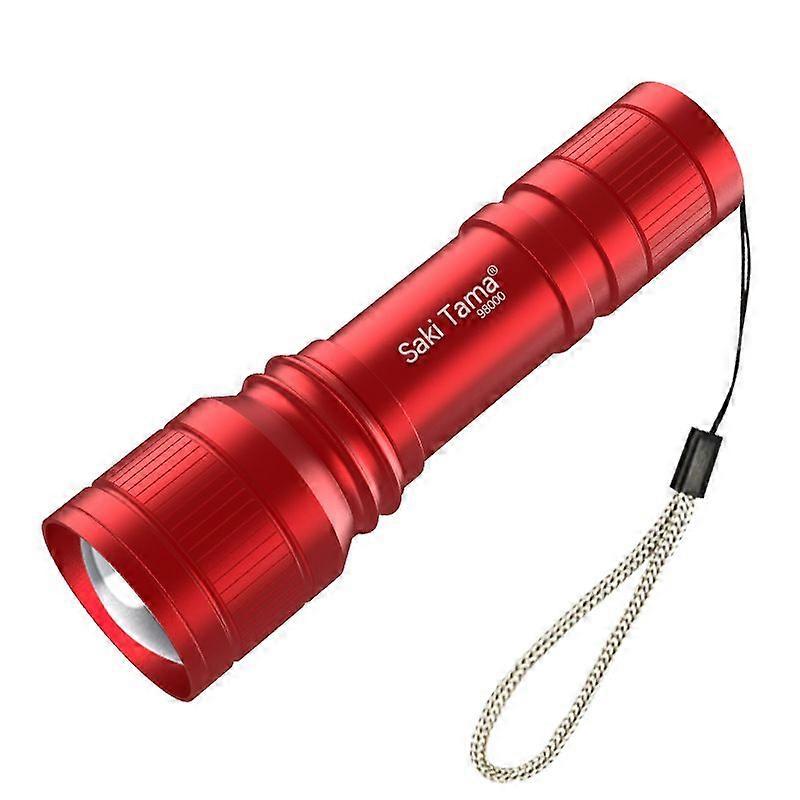 Rechargeable LED Flashlight with Adjustable Focus Mini Torch
